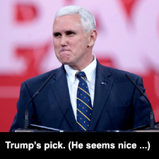 Trump's pick. (He seems nice ... )