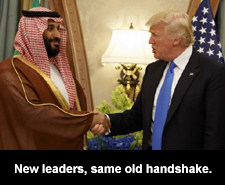 New leaders, same old handshake