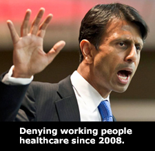 Denying working people healthcare since 2008