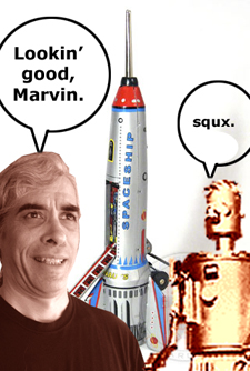 Lookin' good, Marvin. 