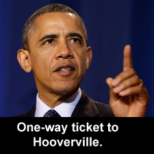 One-way ticket to Hooverville