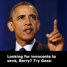 Looking for innocents to save, Barry?