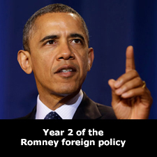 Year 2 of the Romney foreign policy