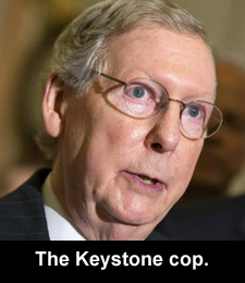 The Keystone cop