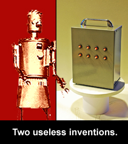 Two useless inventions