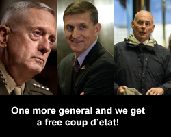 One more general and we get a free coup d'etat!