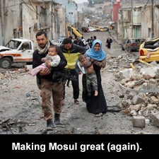Making Mosul great (again).