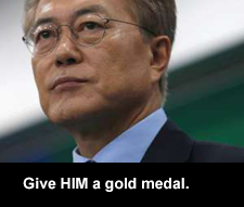 Give HIM a gold medal.