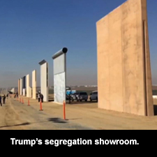 Trump's segregation showroom.