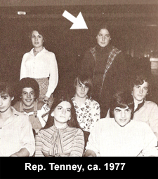 Rep Tenney, ca. 1977