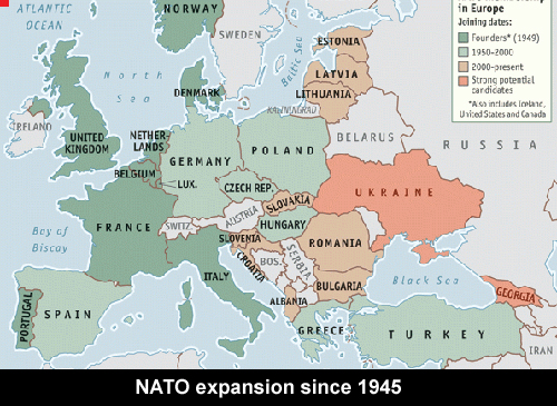 NATO expansion since 1945
