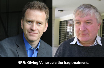 NPR: Giving Venezuela the Iraq treatment