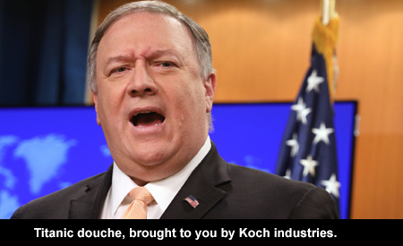 Titanic douche ... brought to you by Koch Industries