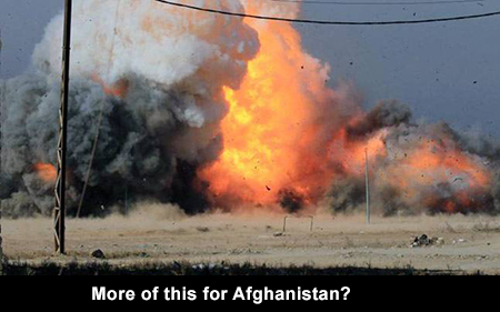 More of this for Afghanistan?