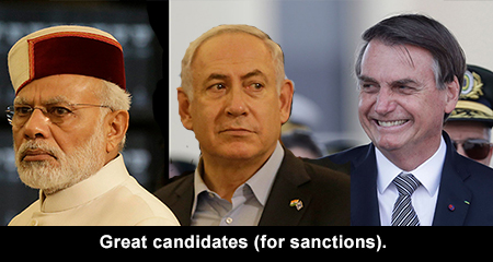 Great candidates (for sanctions)