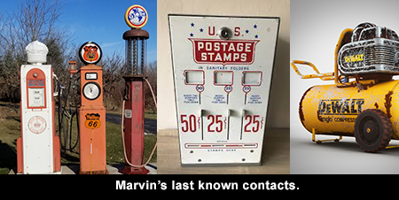 Marvin's last known contacts.